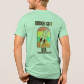 Rocket City Verenigde Staten 2 Tri-Blend Shirt (Achterkant)