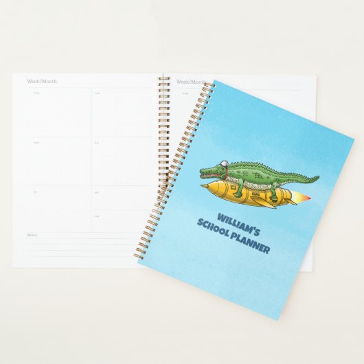 Rocket Crocodile (Devant avec enveloppe)