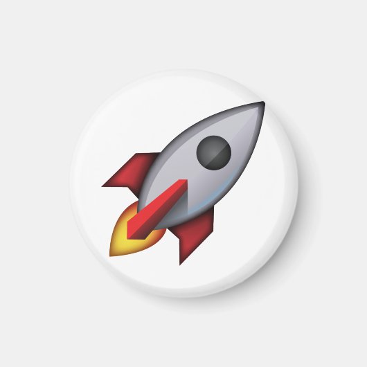 Rocket - Emoji Magneet (Voorkant)