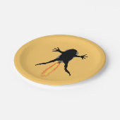 Rocket Frog Papieren Bordje (Gekanteld)