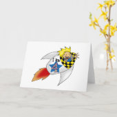 Rocket Kaart (Gele Bloem)