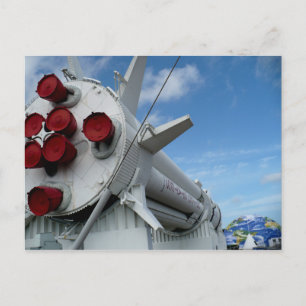 Rocket, Kennedy Space Center, Florida Briefkaart