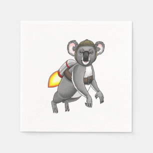 Rocket Koala-Beer Servet