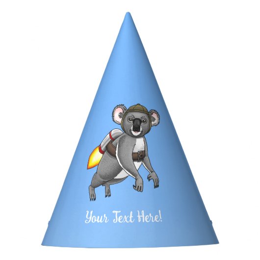 Rocket Koala Feesthoedjes (Voorkant)