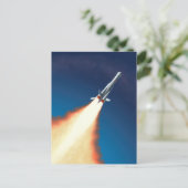 Rocket Launch Briefkaart (Staand voorkant)