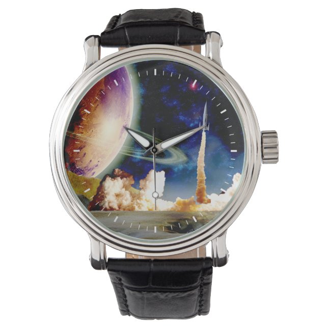 Rocket Launch Horloge (Voorkant)