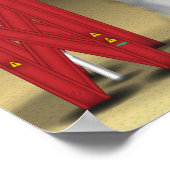 Rocket Launcher op zijn pad Poster (Hoek)