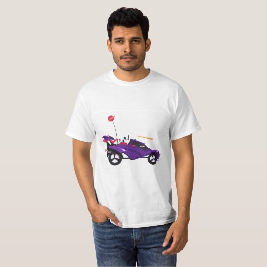Rocket League Gamer E-Sports Competitief Gamen T-shirt (Voorkant volledig)