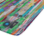 Rocket Man 6 x 7 Déco Planche à découper en verre (Coin)