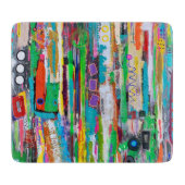 Rocket Man 6 x 7 Déco Planche à découper en verre (Devant)