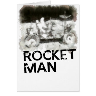 Rocket Man Astronaut op de maan
