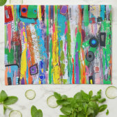 Rocket Man keukenhanddoek (Gevouwen)