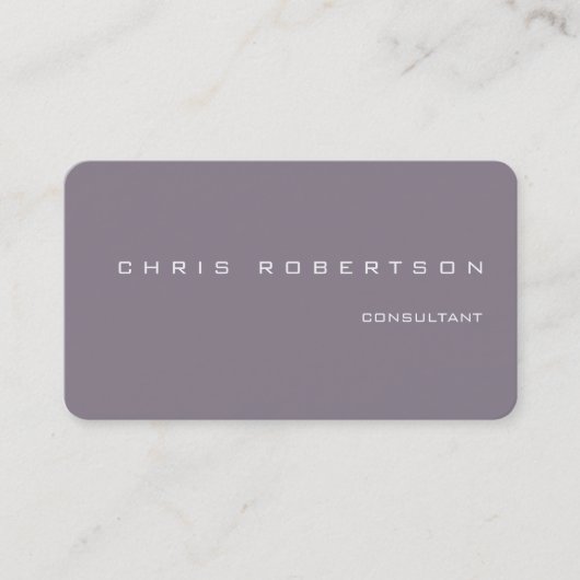 Rocket métal gris Carte de visite de charme (Devant)