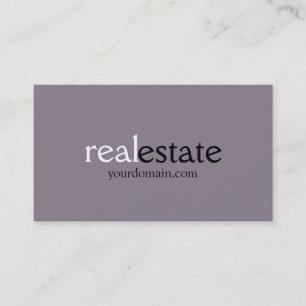 Rocket Metallic Real Estate Agent Visitekaartje