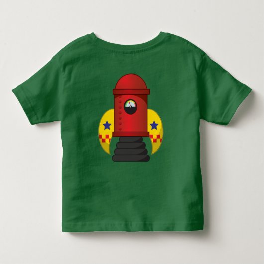 Rocket pack t-shirt (Achterkant)