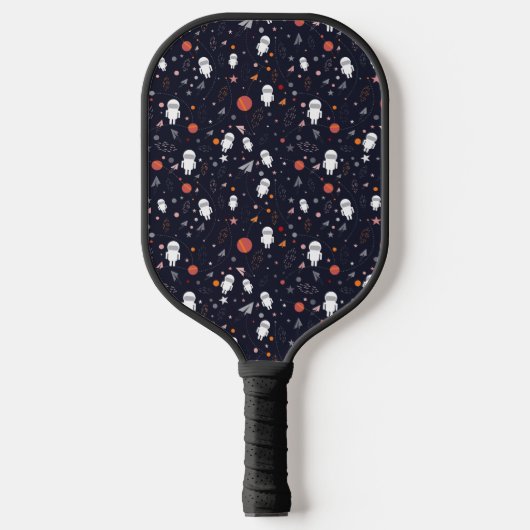 Rocket Planet Star Pickleball Paddle (Voorkant)