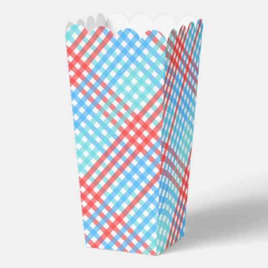 Rocket Pop, Small Plaid Bedankdoosjes (Voorkant)