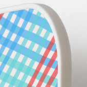 Rocket Pop, Small Plaid Pickleball Paddle (Links Detail)
