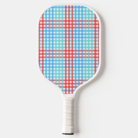 Rocket Pop, Small Plaid Pickleball Paddle (Achterkant)