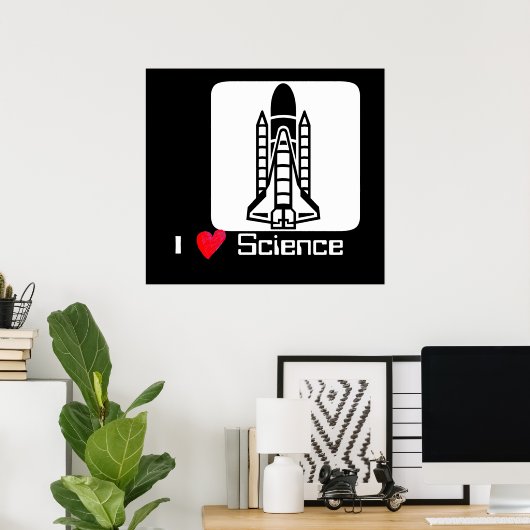 Rocket Poster (Thuiskantoor)