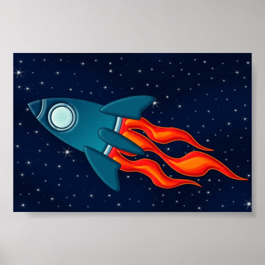 Rocket Poster (Voorkant)
