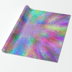 Rocket Rainbow Cadeaupapier