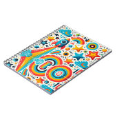 "Rocket Rainbow" Spiral Notitieboek (Linkerzijde)