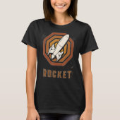 Rocket  Retro Classic Love T-shirt (Voorkant)