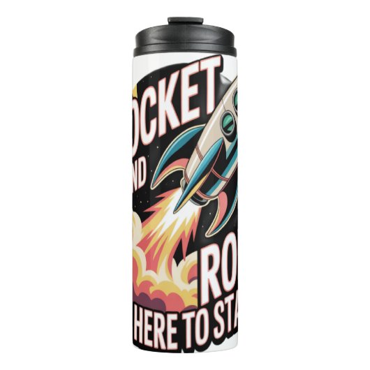 Rocket Roll  Thermosbeker (Voorkant)