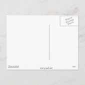 Rocket Santa 02 Feestdagenkaart (Achterkant)