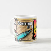 Rocket Science Koffiemok (Voorkant links)