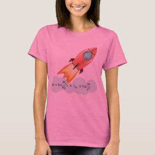 Rocket Science-vergelijking T-shirt