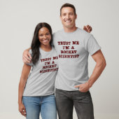 Rocket Scientist Trust T-shirt (Unisex)
