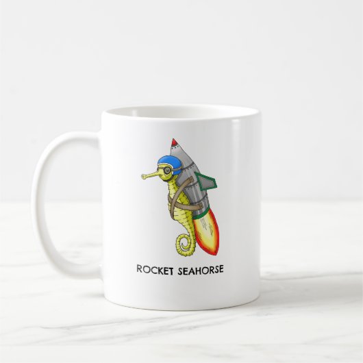 Rocket Seahorse Koffiemok (Links)