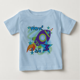 Rocket Ship 3e Anniversaire T-shirts et cadeaux