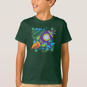Rocket Ship 5th Birthday T-shirts en cadeautjes