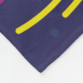 Rocket Ship Fleece Blanket (Hoek)