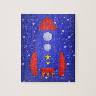 Rocket Ship Puzzle Legpuzzel