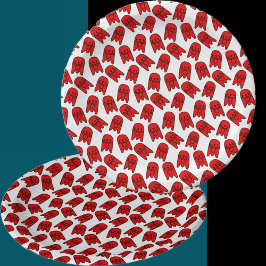 Rocket Ship Verjaardagsfeest Papieren Bordje