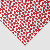 Rocket Ship Verjaardagsfeest Tissuepapier (Detail)