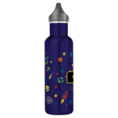 Rocket Ship Water Bottle for School Kids Waterfles (Links)