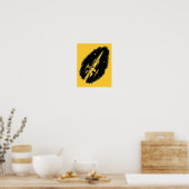 Rocket Ship X-11 Poster (Keuken)