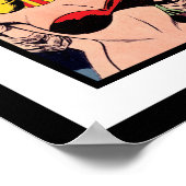 Rocket Ship X Sci Fi Comic Book Hoesje Poster (Hoek)