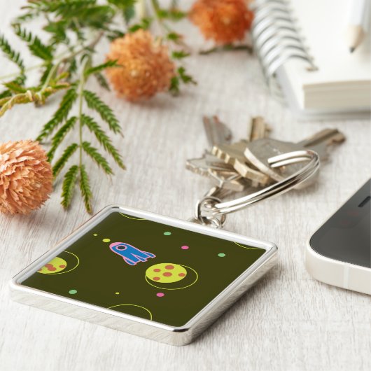 Rocket Sleutelhanger (Zijkant)