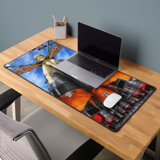 Rocket Soyouz Sur Pad (Bureau 2)