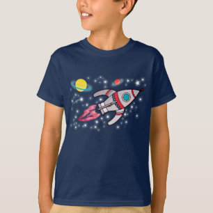 Rocket space boys marine t-shirt