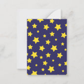 Rocket & Stars Cartes de classe Valentine's (Dos)