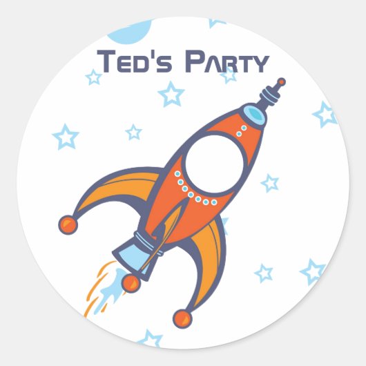 Rocket Sticker (Voorkant)