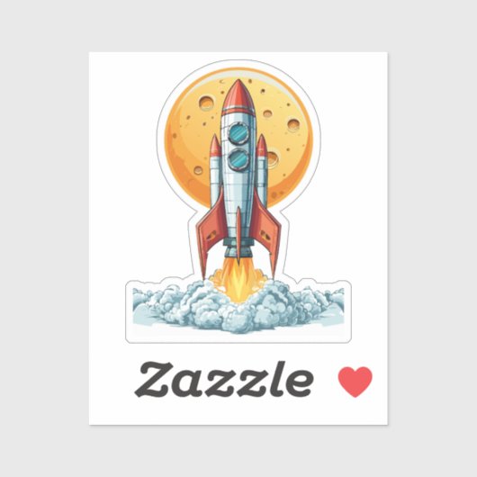 rocket sticker (Vel)