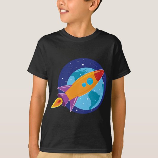 Rocket T-shirt (Voorkant)